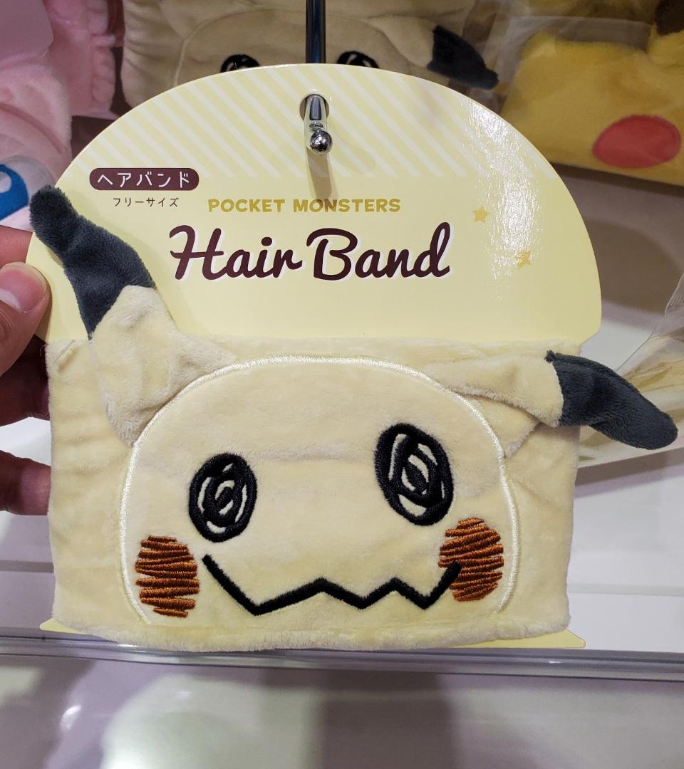 포켓몬센터 캐릭터 페이스 헤어밴드 3종택1