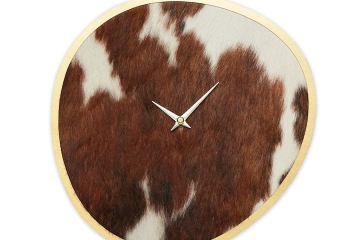 [O!프리미엄위크]Cowhide clock