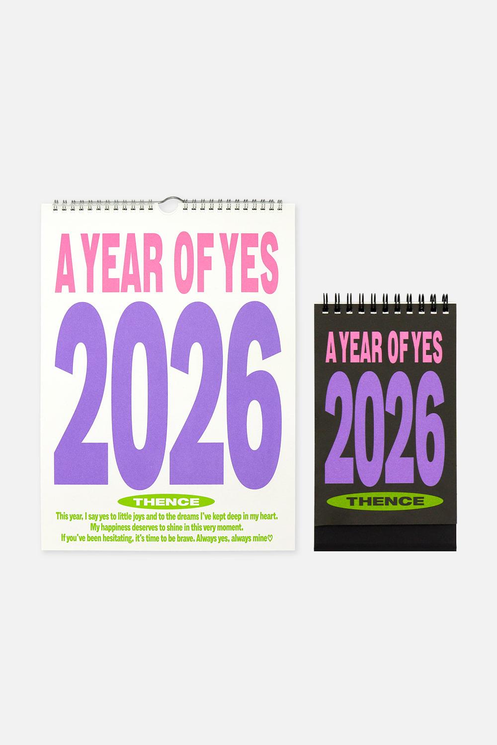 2026 [Wall+Desk] Calendar Set