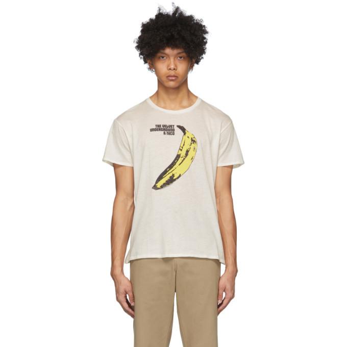 R13 Off-White The Velvet Underground Edition Banana T-Shirt