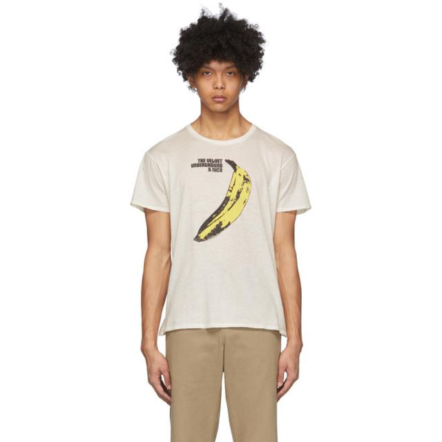 R13 Off-White The Velvet Underground Edition Banana T-Shirt