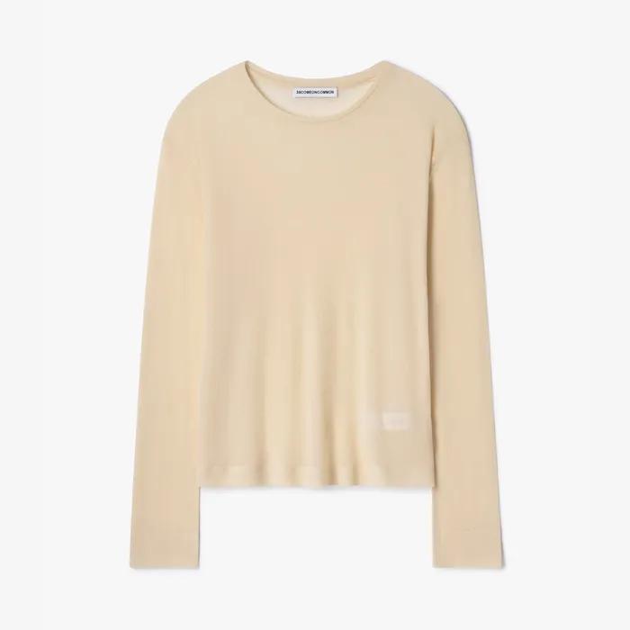 Sheer Touch Long Sleeve (Light Yellow)