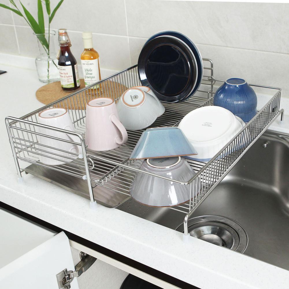 아이넥스 NEW 클린엣지S 올스텐 1단 슬림 식기건조대