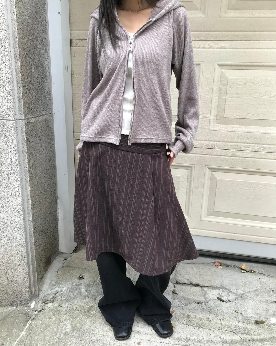 (best) bokashi knit zip-up