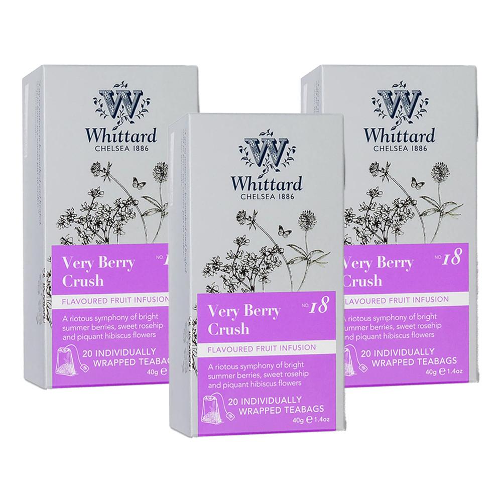 Whittard 위타드 베리베리 크러쉬 20티백 3팩