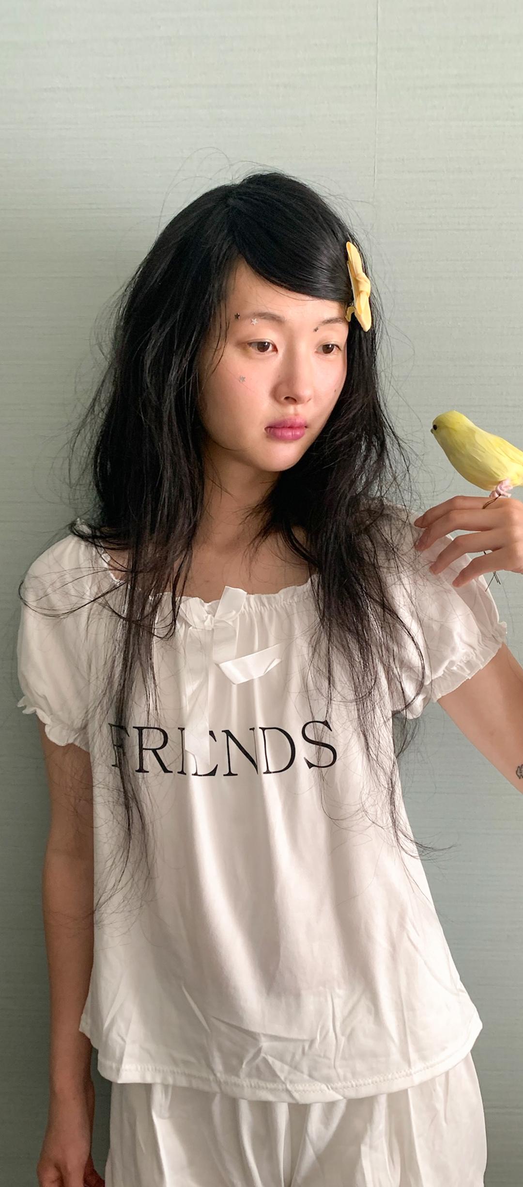 2차★[F.E.E.S] petit lady sleep blouse ("FRIENDS")