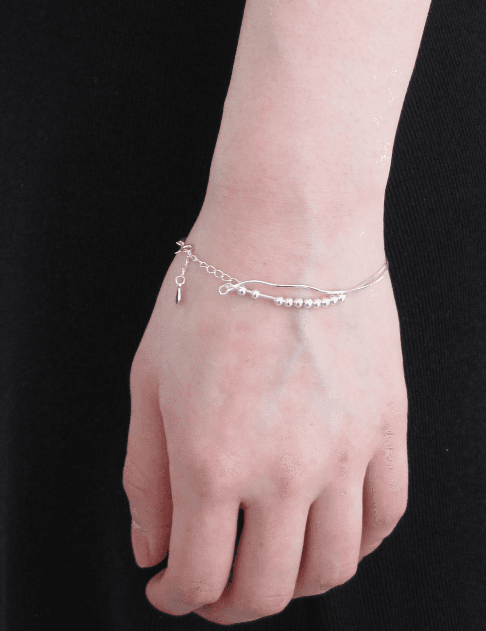 *Silver 925) Ball Bracelet