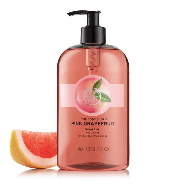 [더바디샵] 핑크 그레이프후룻(자몽) 대용량 샤워젤 750ML