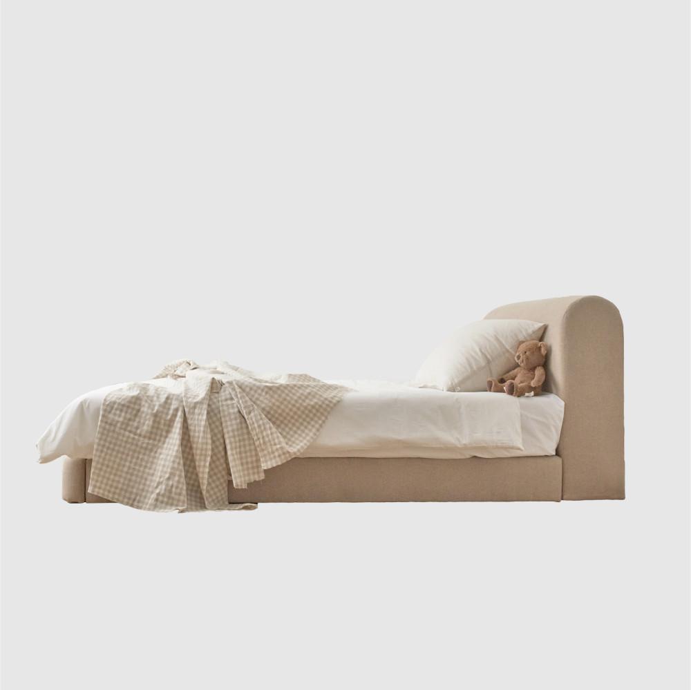 우디 싱글헤드타입 침대