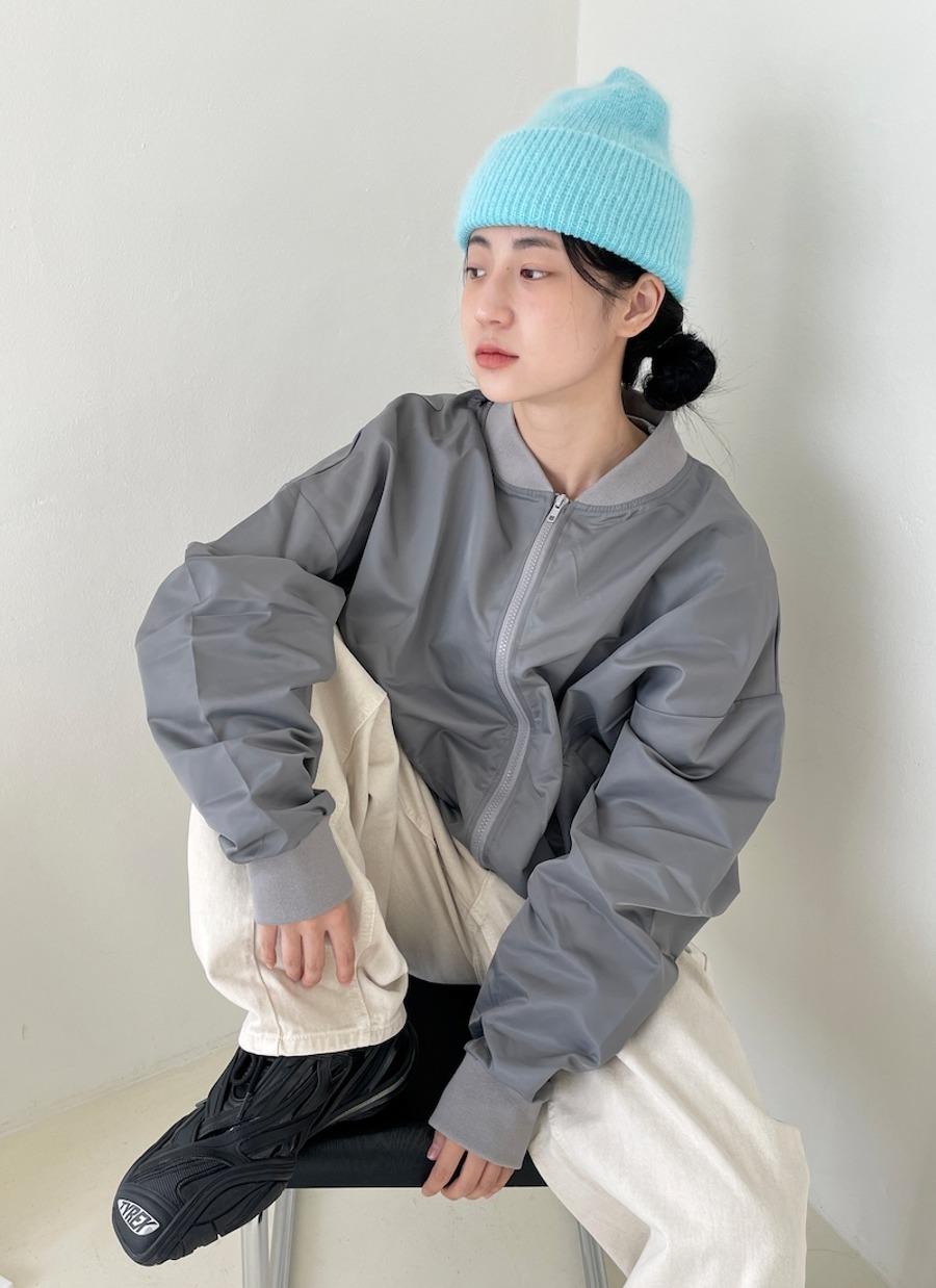 Dusty bomber jacket 더스티 봄버 항공 자켓