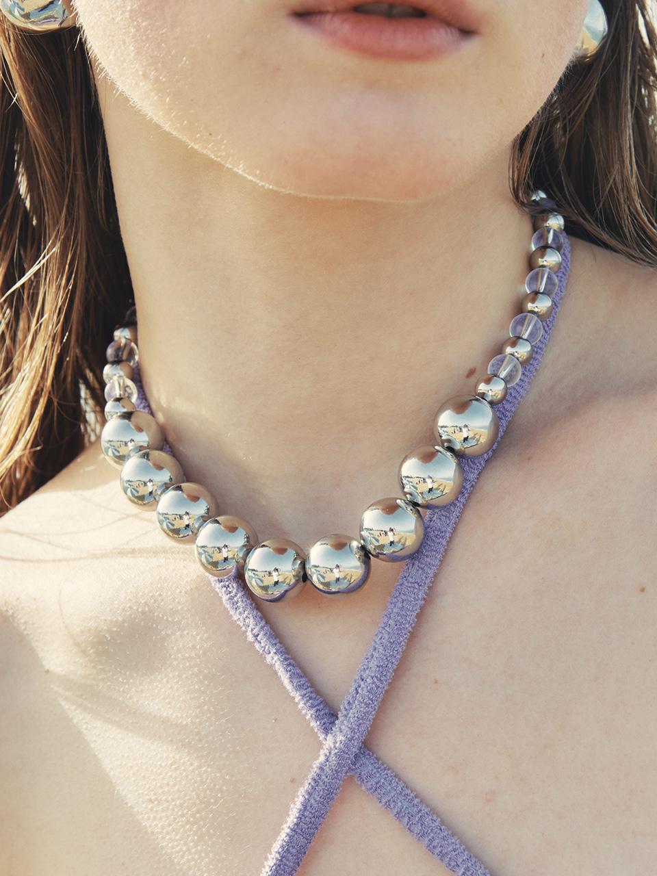 Volume Ball Necklace_VH2336NE017B