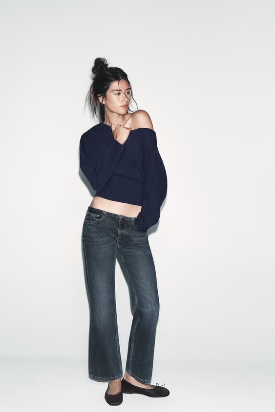 언밸런스 코튼 스웨트셔츠