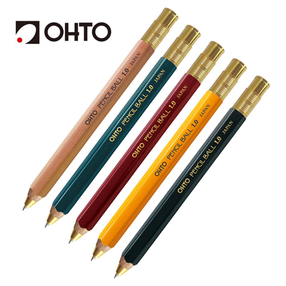 OHTO 오토 유성 목재볼펜 1.0mm BP-680E