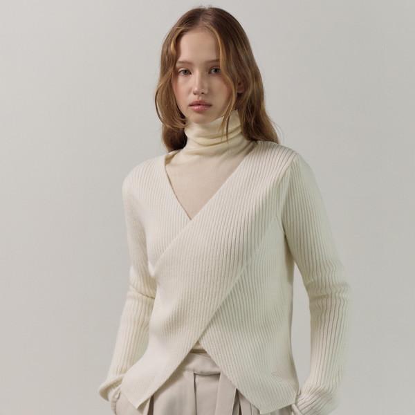 Wrap Layered Knit Ts_3Color