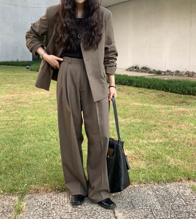 MATIN SET UP THREE BUTTON JACKET
