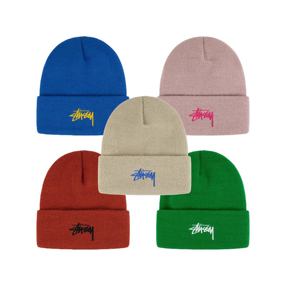 스투시 스톡 커프 비니 5컬러 Stussy Stock Cuff Beanie