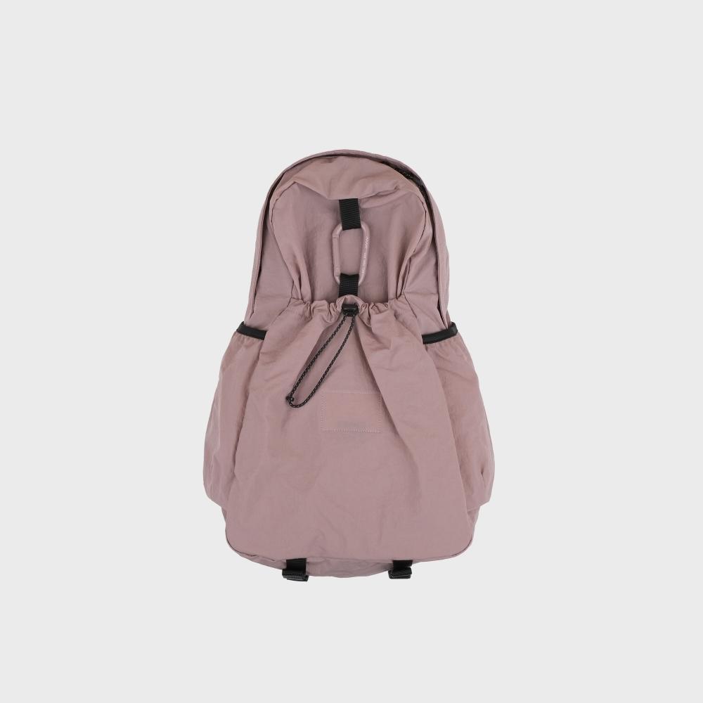 mmo backpack nylon wrinkle / dusty pink