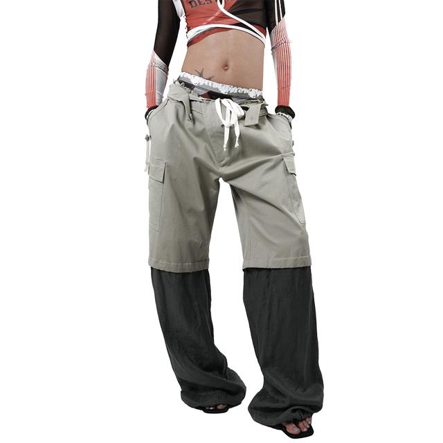 [OTTOLINGER : 오토링거] BAGGY CARGO PANTS OLIVE GREY