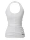 Tactile Halter Sleeveless (white)