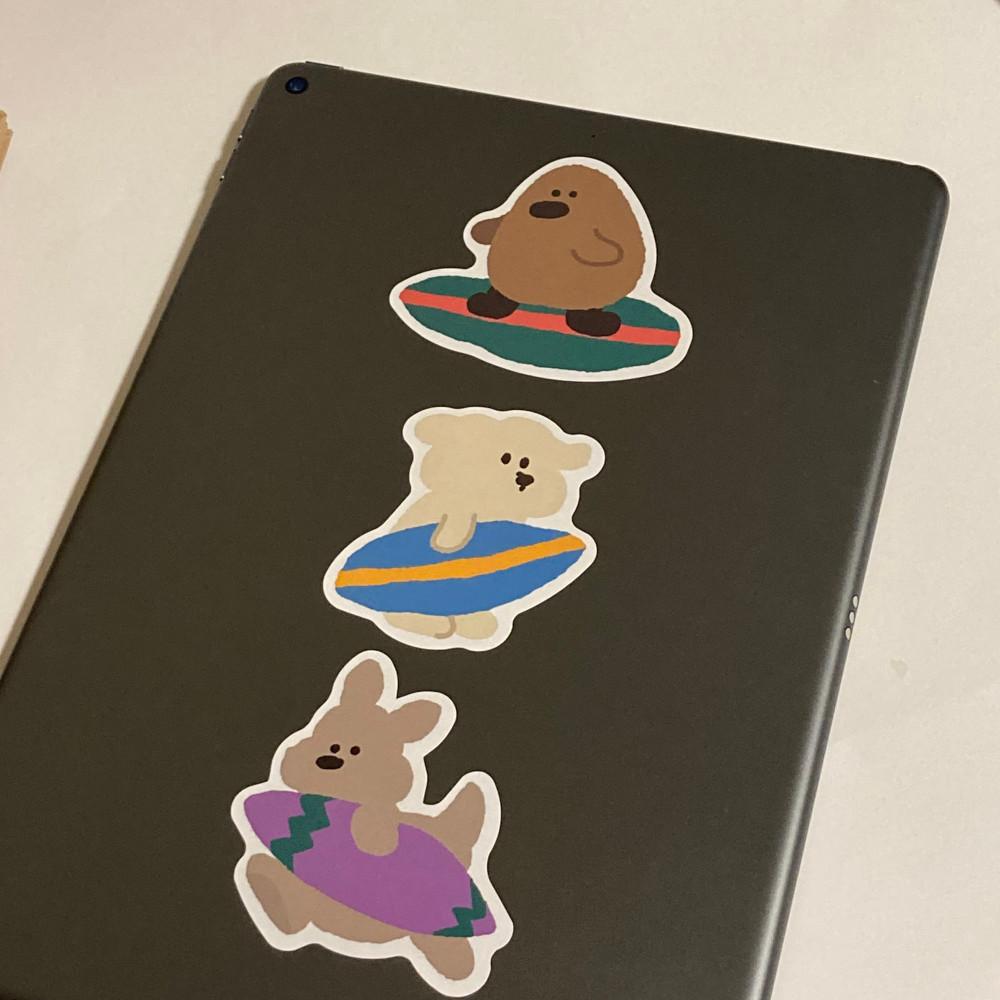 서핑 빅 리무버블 스티커