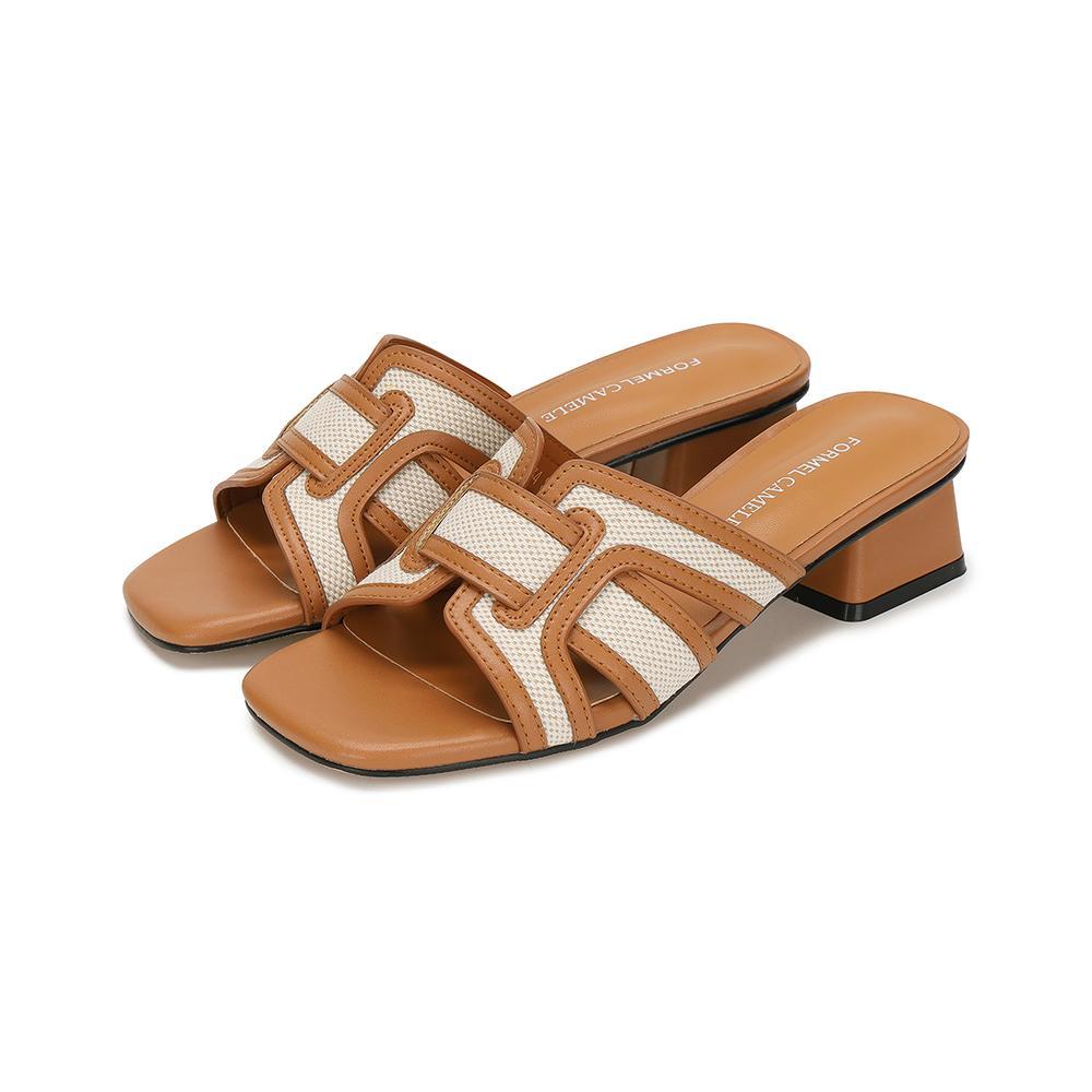 [25SS] [백화점전용] 데이지 뮬 Camel 4cm