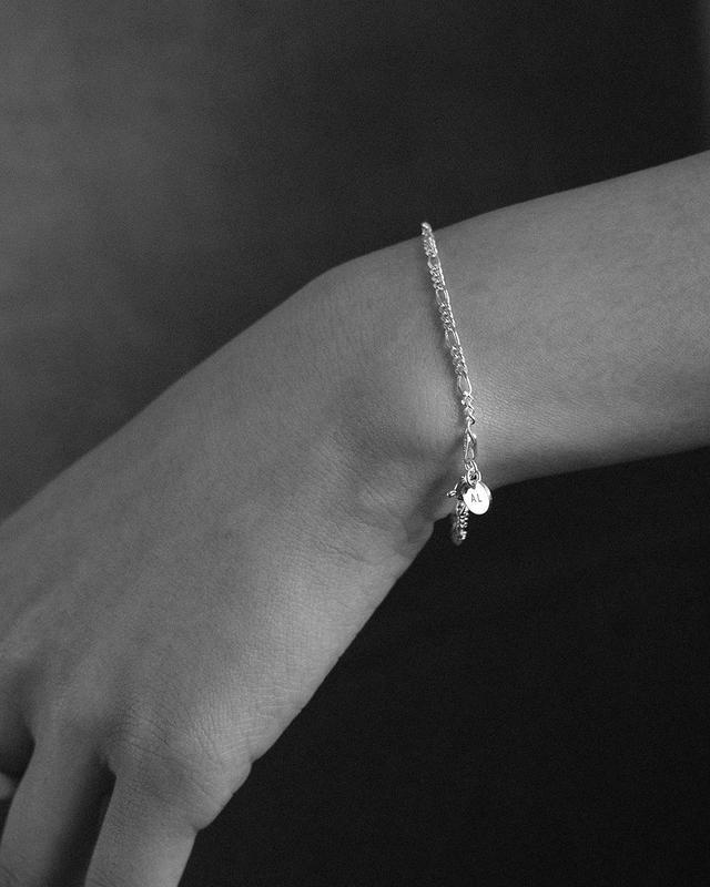 Figaro Chain Bracelet - Silver (silver925)