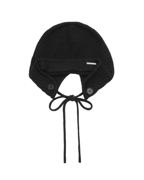 Button trooper hat BLACK