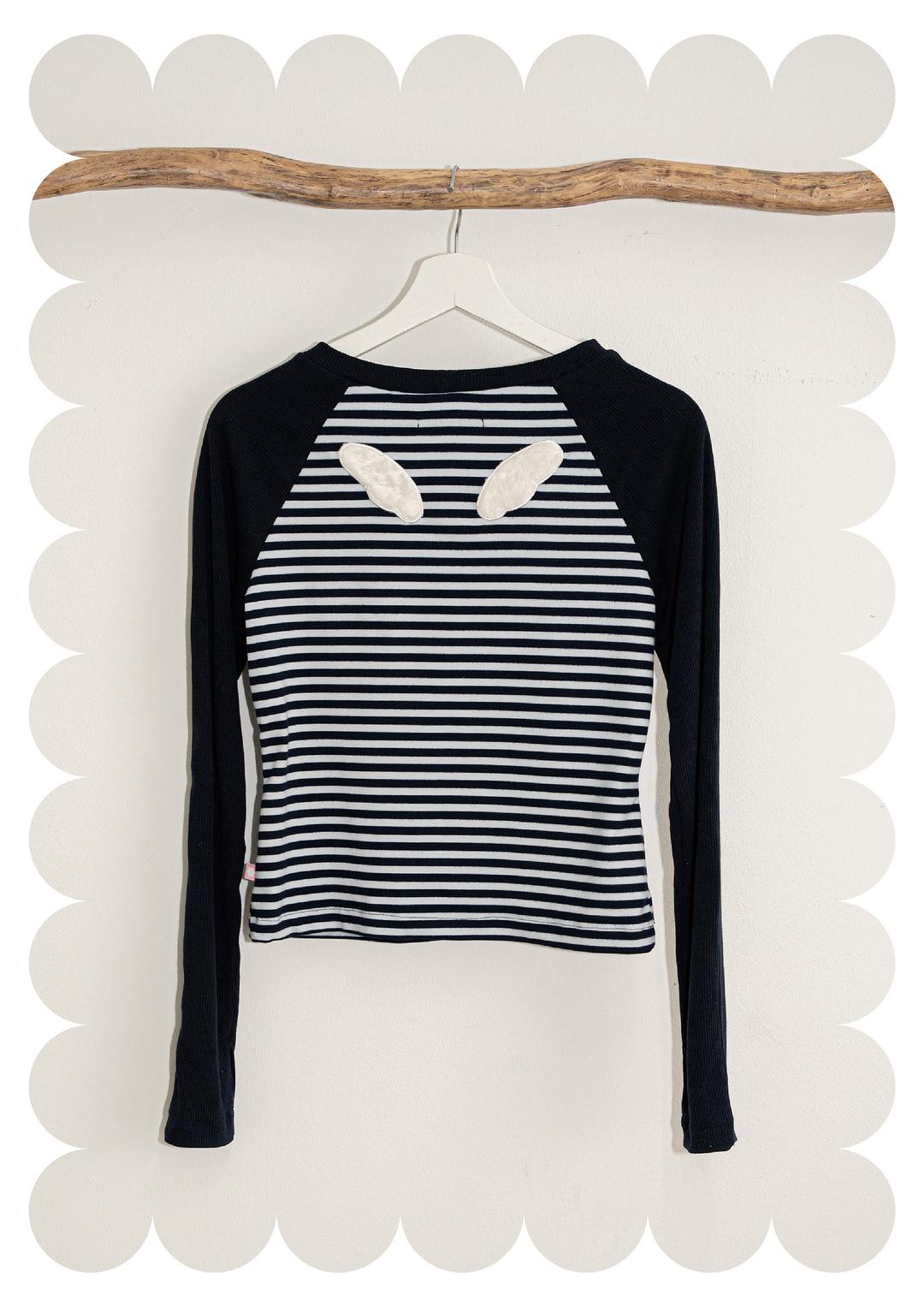 ☁︎{WING} MARIN wing t-shirts (navy)