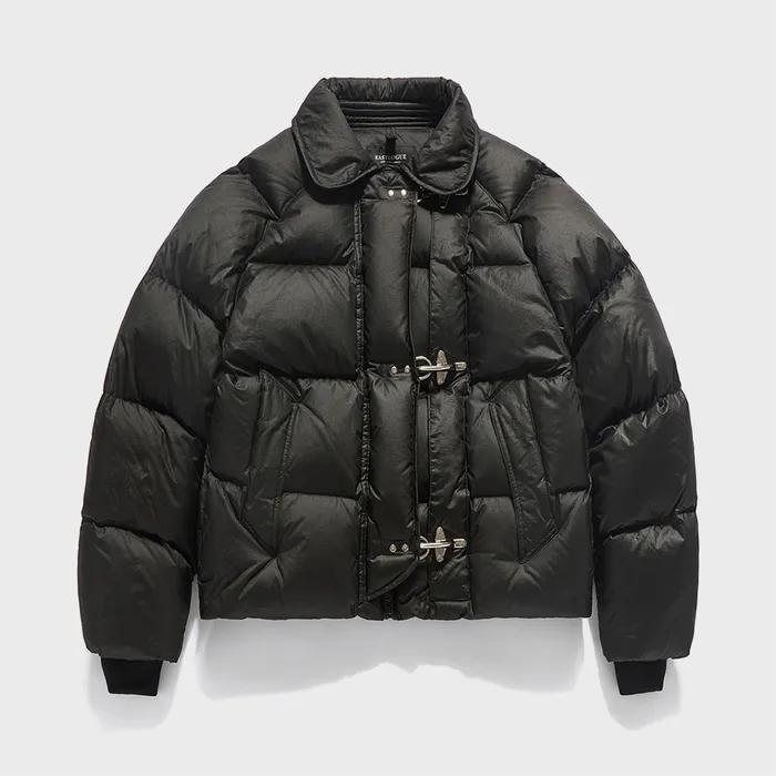 (WOMAN) FIREMAN SHORT DOWN JACKET / BLACK