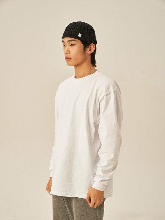 여름비니 T212AACU11_LINEN BAKE WATCH CAP
