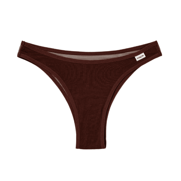 Mesh Cheeky Panty(Espresso)