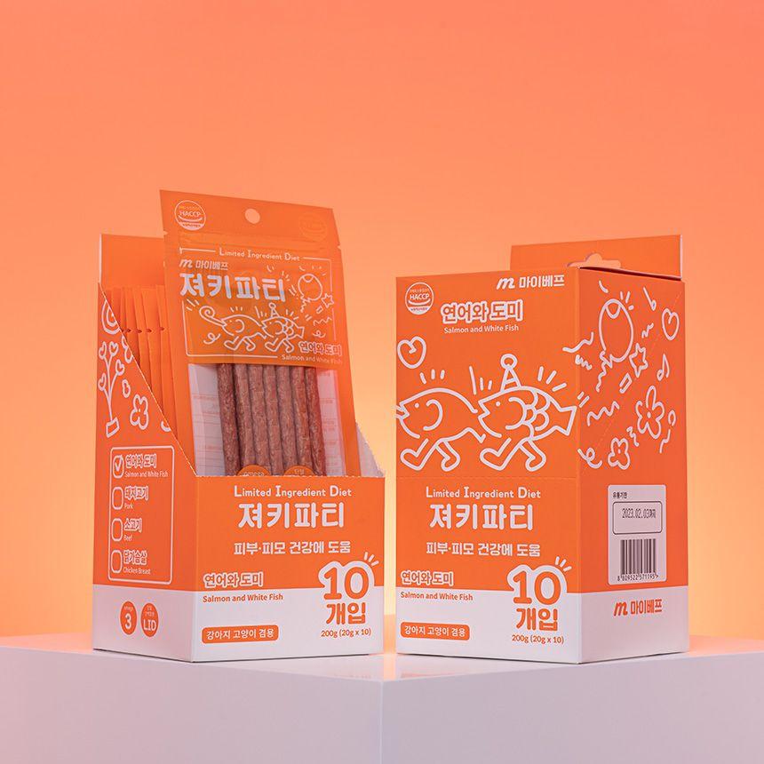 [특가할인]마이베프 L.I.D 저키파티 연어와도미 20g