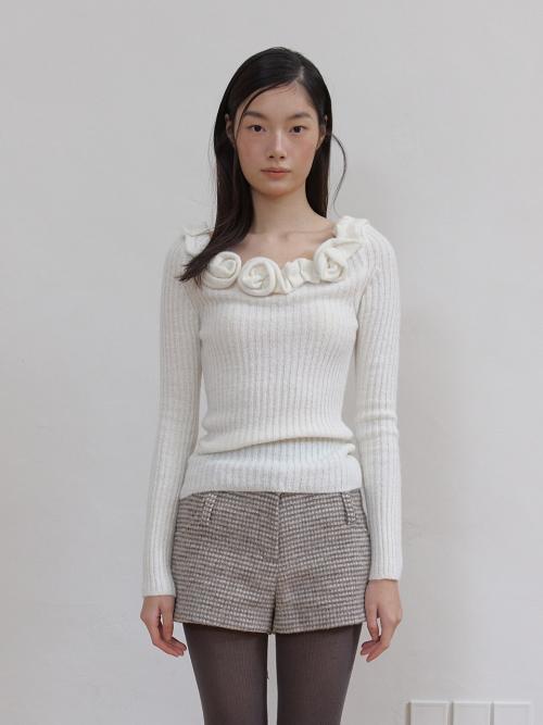 LUMEA ROSE KNIT (IVORY)