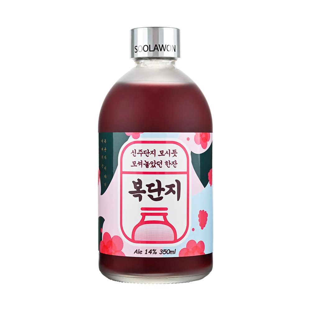 술아원 복단지 14도 350ml 복분자 약주