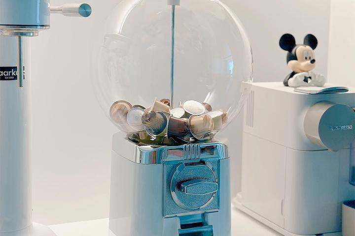 [오늘의딜][해외] 신규컬러 출시! 최대 260개보관! 커피캡슐보관함 미니 뽑기통