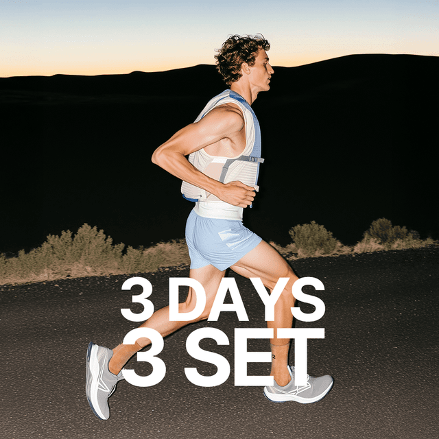 [3Days 3SET] 피그먼트 러닝 크루 삭스