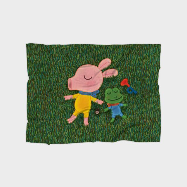 [담요] Green Lawn / 굴리굴리(GOOLYGOOLY)