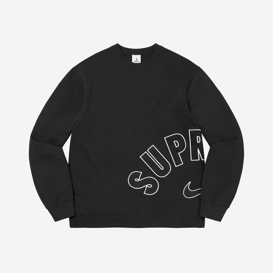 Supreme x Nike Arc Crewneck Black - 22SS