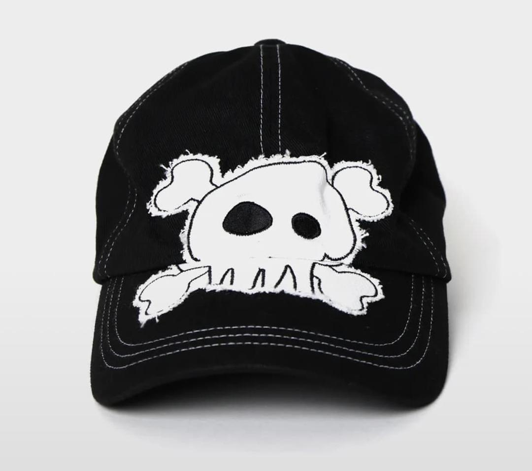 웹하우스 카와이 스컬 데미지 캡 모자 | 후루츠패밀리