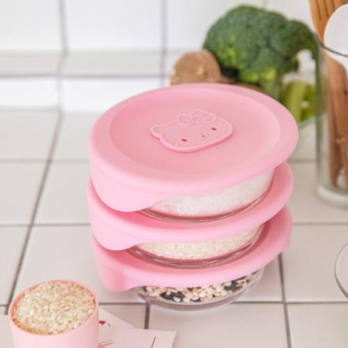 [Sanrio] 헬로키티 밥용기 (355ml 3p)