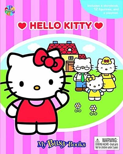 My Busy Books : Hello Kitty (미니피규어 12개 포함) (Board book)