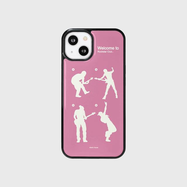 Welcome to Rockstar Club 에폭시 케이스 (Pink)