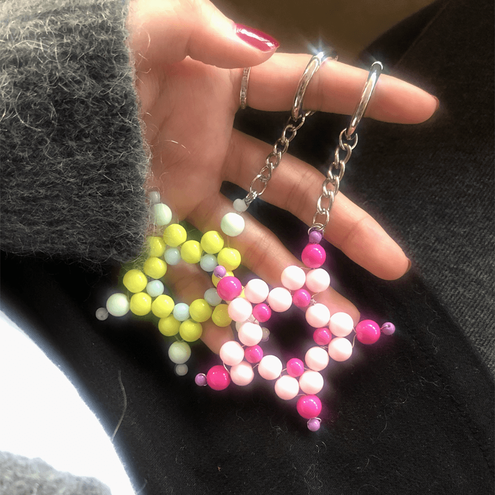 버블버블 불가사리 키링