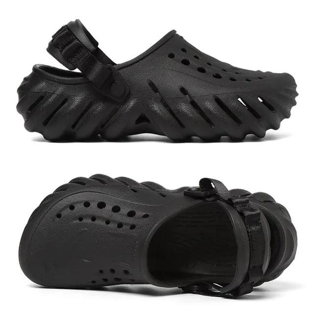 [크록스]공용 에코 클로그 블랙 207937-001_P357732513