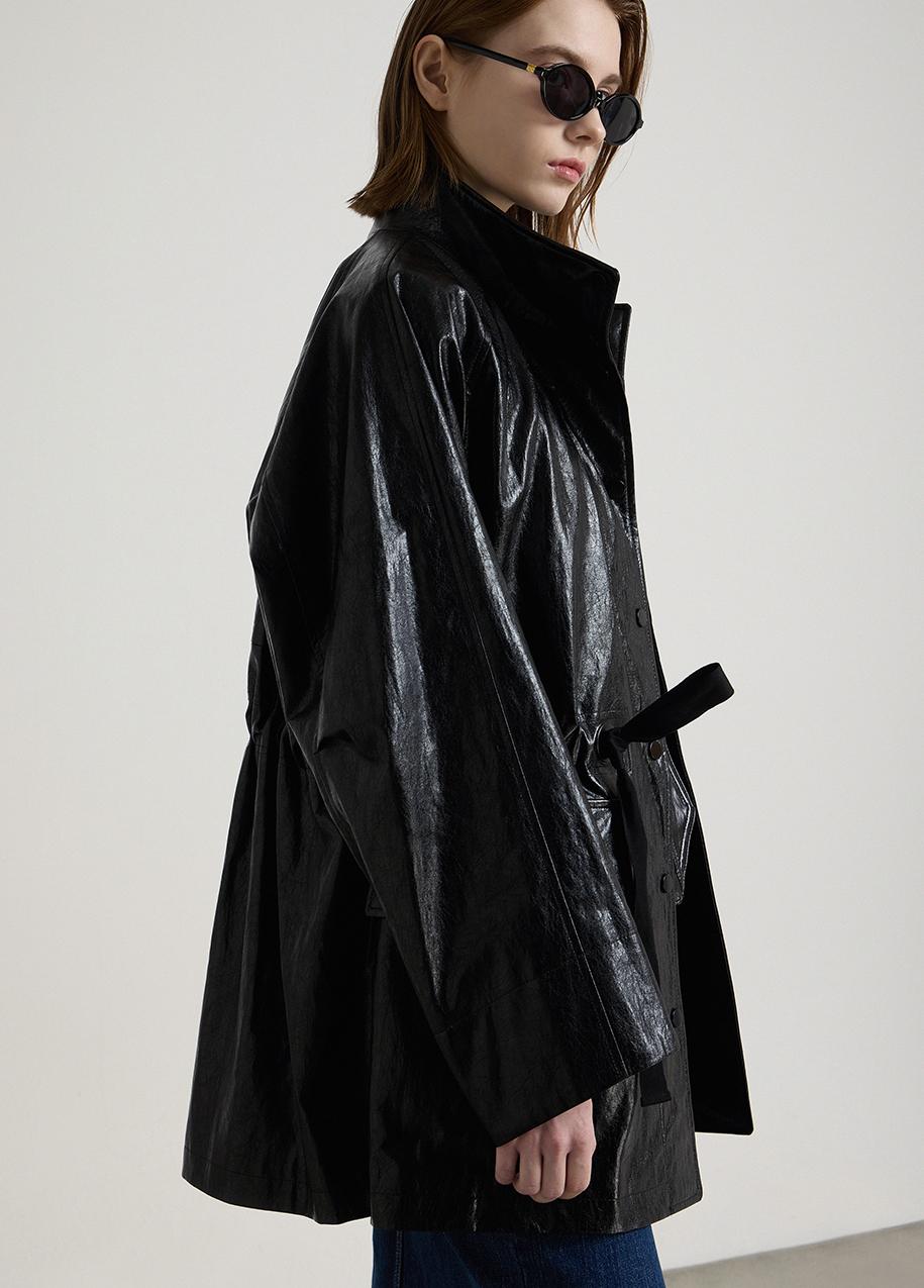 Leather Safari Jumper