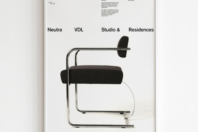 해외디자이너 퍼니쳐 가구 의자 포스터 대형포스터 카페 디자인 - 01. Neutra VDL