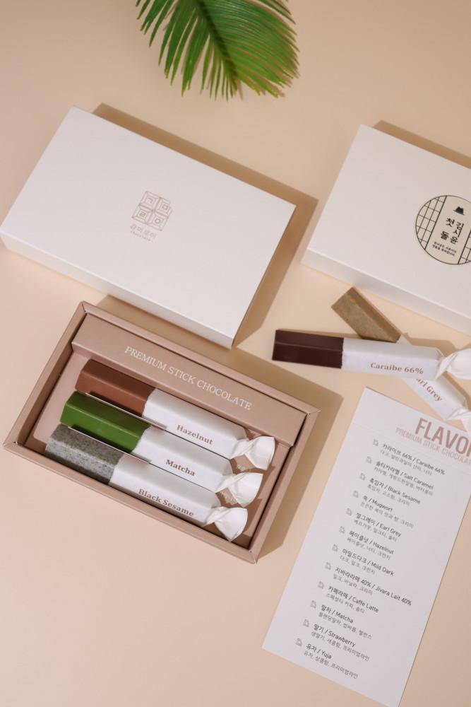 [감미로이 3구세트] 스틱초콜릿 시보해제 선물 답례품 시험선물 결혼답례품 웨딩답례품 돌답례품 단체주문 스티커제작