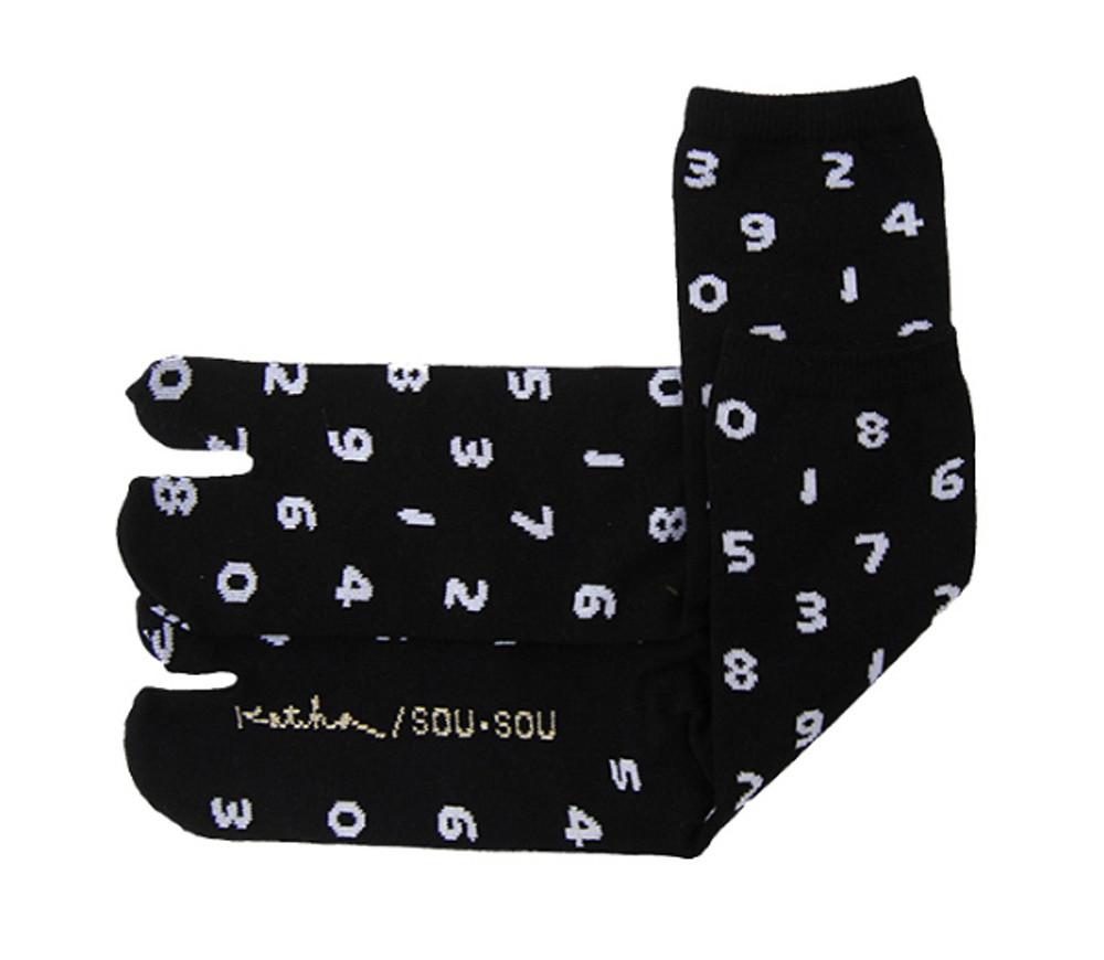 소우소우 숫자 타비양말 족발 일본 양말 SOUSOU 장목