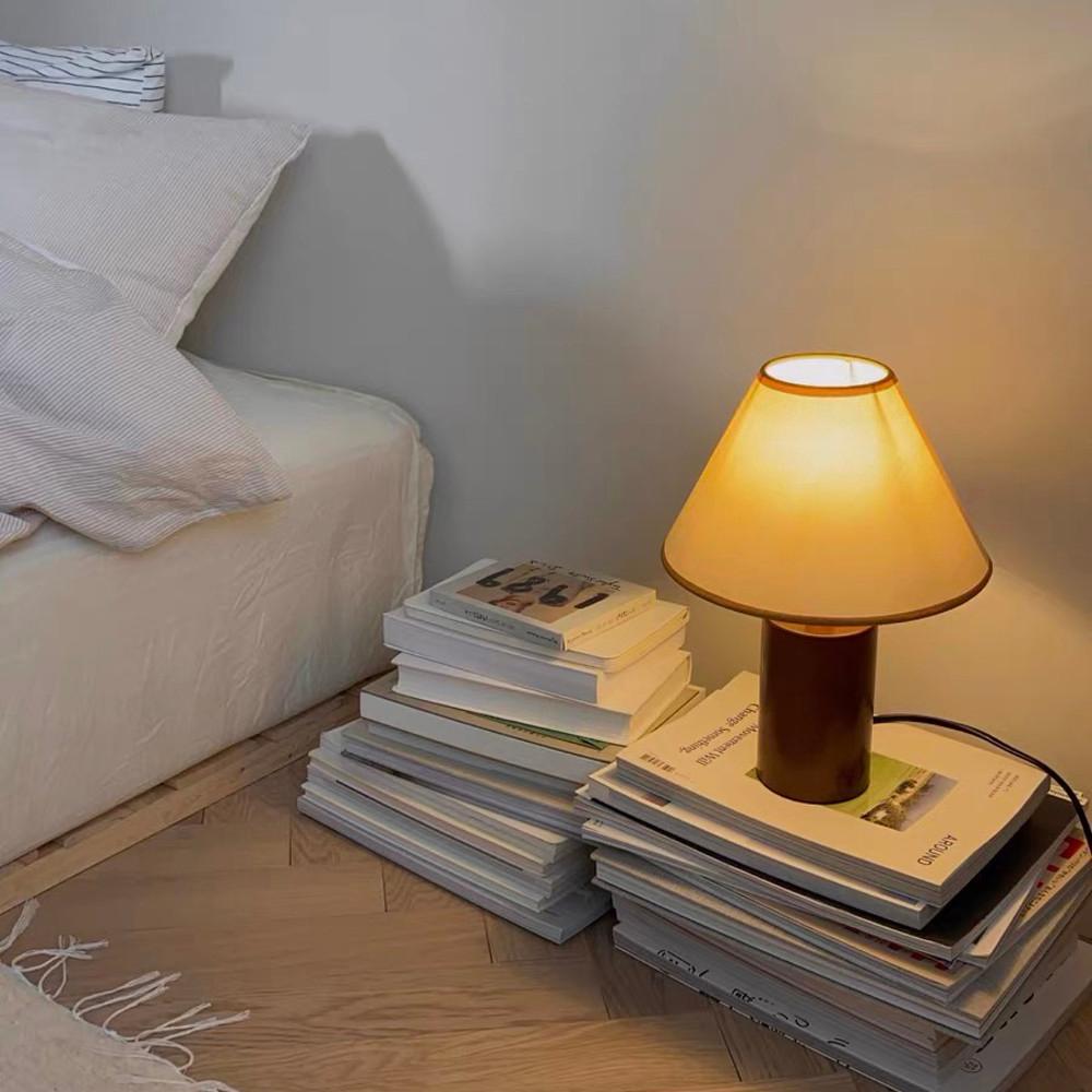 나인티밀리미터 일본 무드 스탠드 우드 조명등 테이블램프 빈티지 앤틱 카페 조명소품 갓등