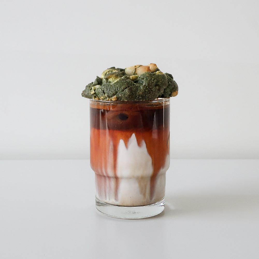 플랫화이트잔 홈카페 유리컵 물 잔 주스컵